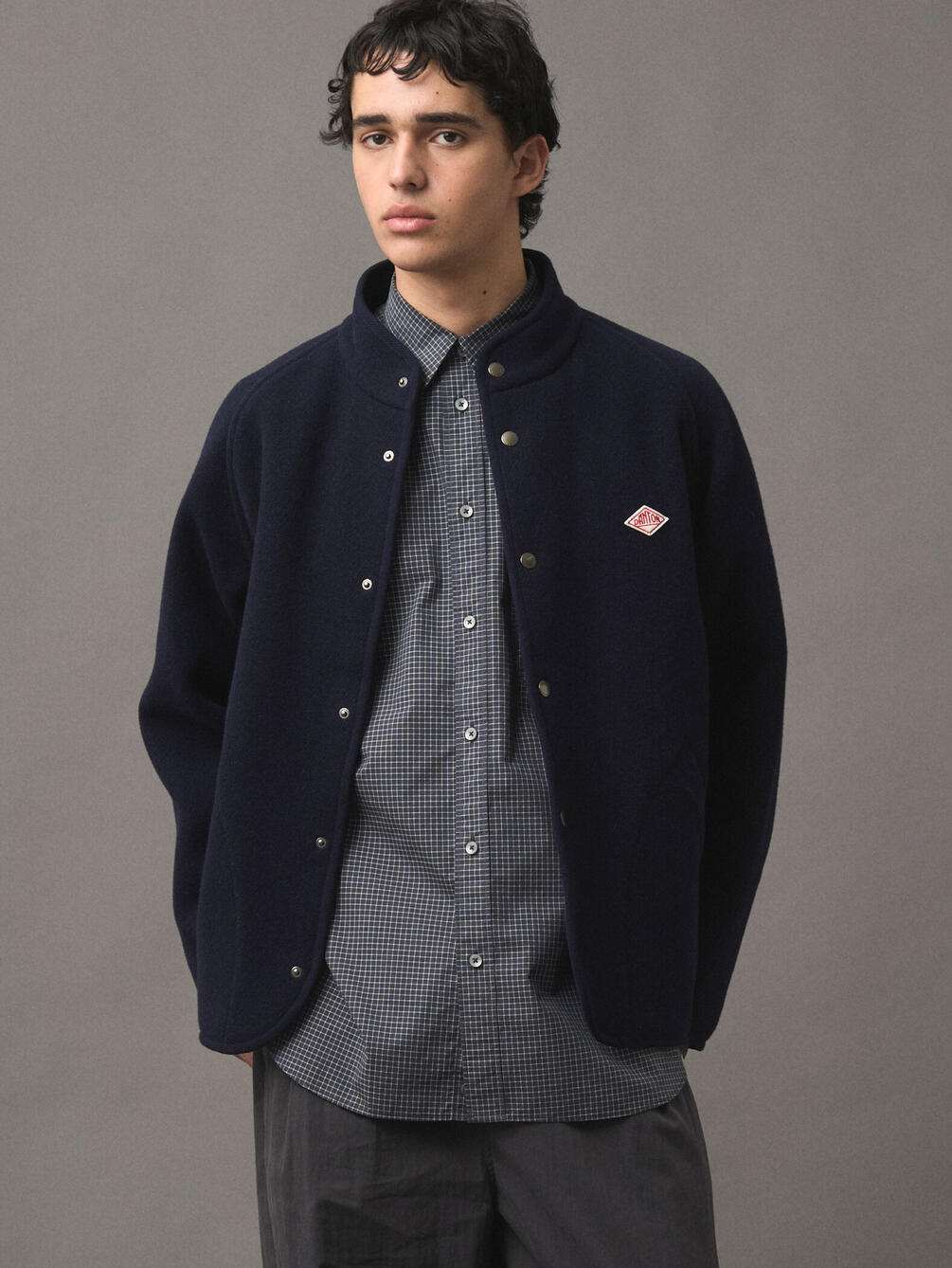 DANTON | ウールライトパイル スタンドカラージャケット MEN