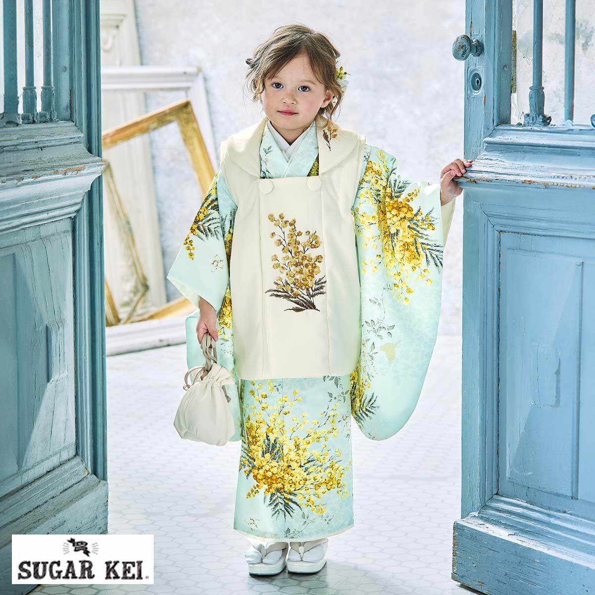 楽天市場】【レンタル】[七五三 着物 3歳 女の子] 三歳 「K237 SUGAR