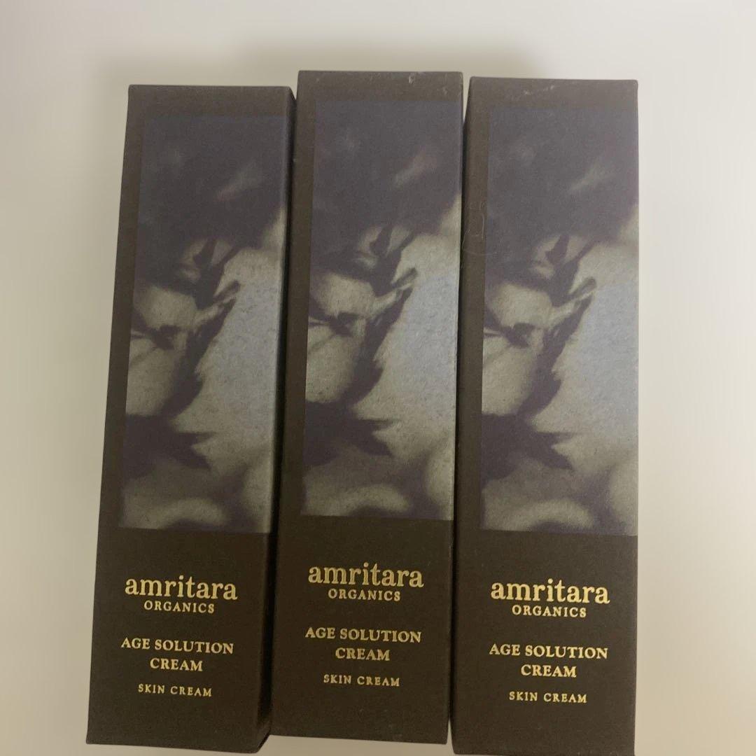 amritara AGE SOLUTION CREAM 3個セット amritara（アムリターラ） エイジソリューションクリーム 30g
