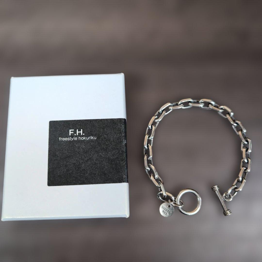『人気』F.Hブレスレット ブランド人気No.1ブレスレット】F.H.シルバーブレスレット（アンカー